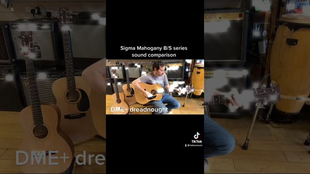 Sigma 00ME+, 000ME+ and DME+ sound comparison смотреть онлайн