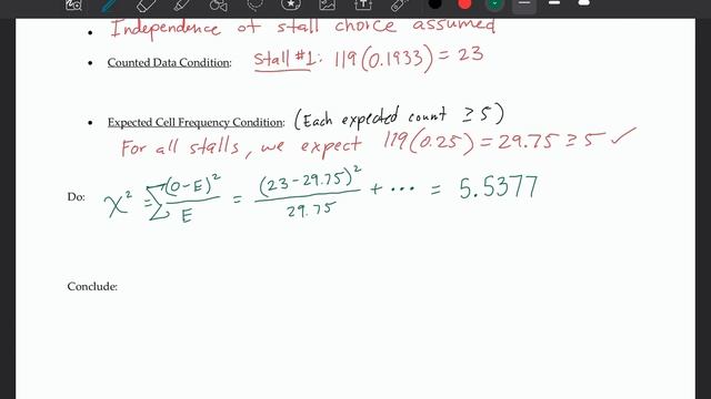 5-4 - Chi Squared Test for Goodness of Fit смотреть онлайн