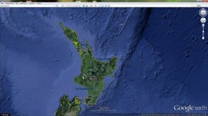 Новая Зеландия на карте мира