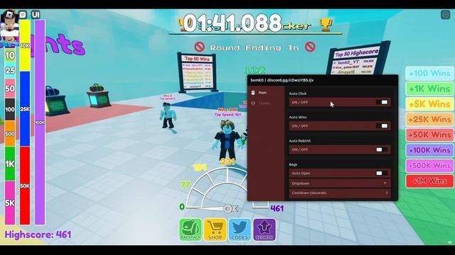 Roblox Hack Skydive Race Clicker Script Pastebin | Auto Wins, Auto Click, Auto Rebirth... смотреть онлайн