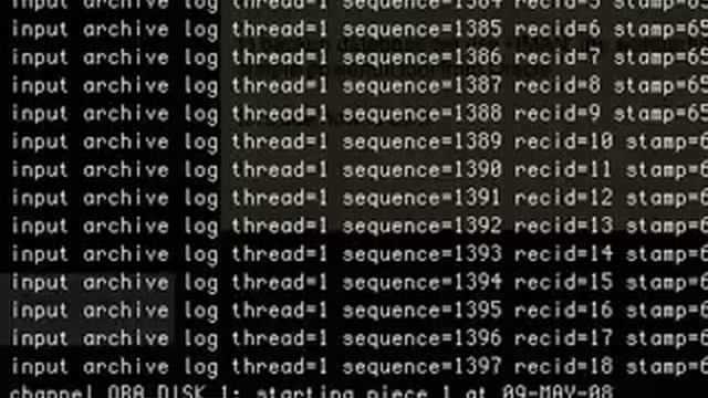 Backup Oracle Database with RMAN смотреть онлайн