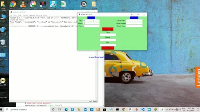 Python microproject:age calculator смотреть онлайн