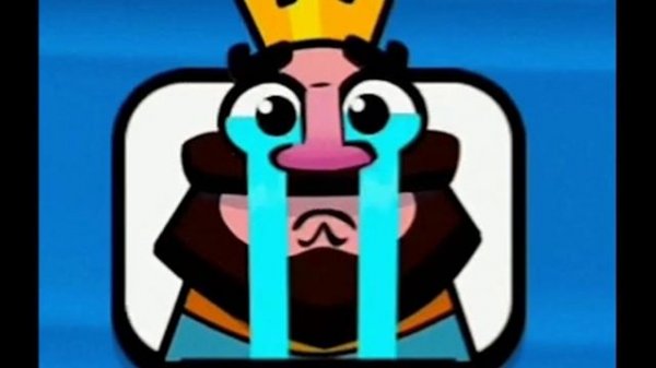 Clash Royale CRYING KING 1 HOUR EMOTE #clashroyale #supercell #emote