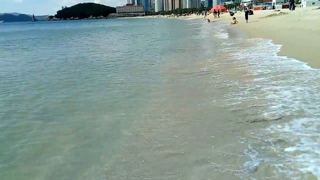 HAEUNDAE Beach. Busan  / Пляж Хэундэ. Пусан