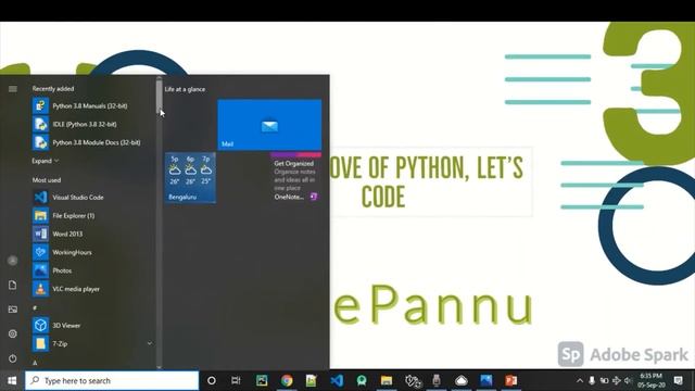 Day 0 - Video 2 - How download, install & code in Python | Python in Tamil for school students смотреть онлайн
