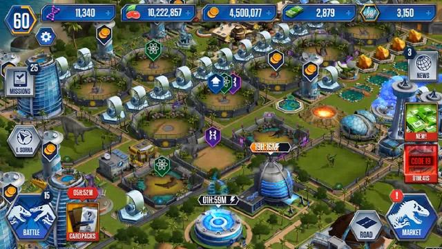 INDOMINUS REX vs PACHYCERATOPS II Game Jurassic World II Dinosaurs Battle II Dinosaurs Book смотреть онлайн