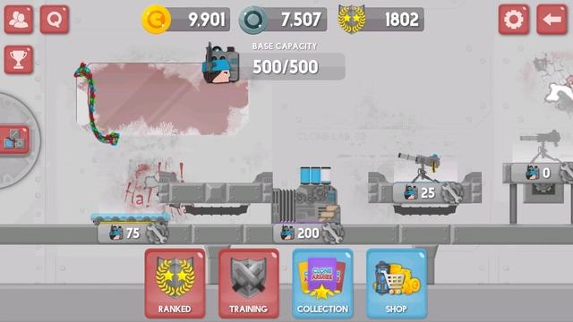 New equipment Booster! Clone Armies Battle Game! android games 2d - Новый Бустер смотреть онлайн
