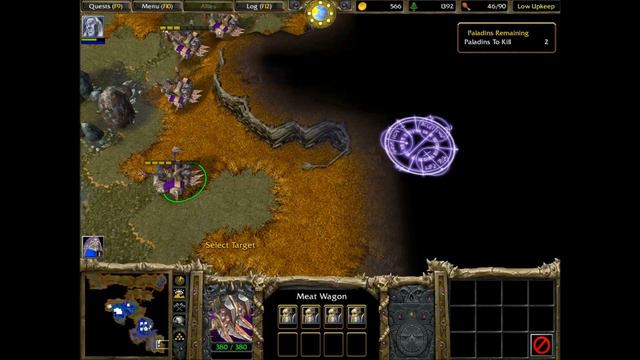Warcraft 3 Reign Of Chaos Undead Campaign Path Of The Damned Miss 2 Digging Up The Dead смотреть онлайн