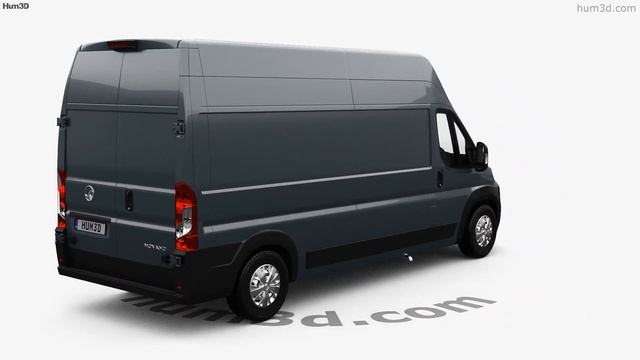 Vauxhall Movano Panel Van L3H3 2021 3D model by 3DModels.org смотреть онлайн