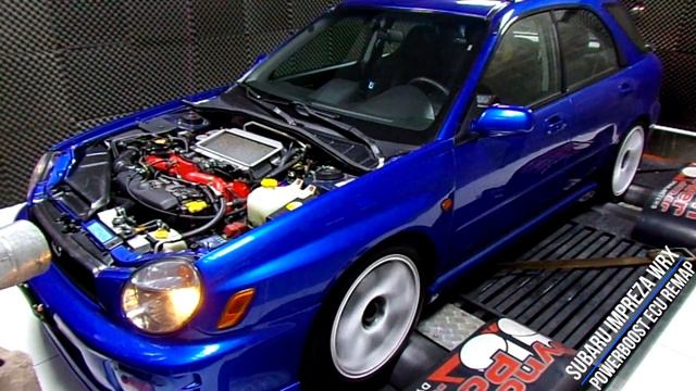 Subaru Impreza WRX ECU remap смотреть онлайн