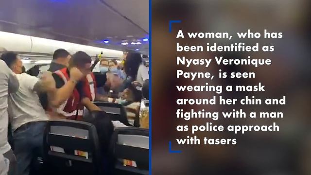 Wild video captures moment brawl erupts on Spirit flight to Puerto Rico | New York Post смотреть онлайн