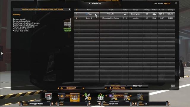 ?FS22 New Map Haut-Beyleron Hard Mode & ETS2(5235 KM Drive)ProModes Only Chalo Indian Gameplay Hind смотреть онлайн