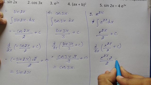 Class 12 Ex 7.1 Q1 to 5 Math | Chapter7 Class12 Math | Integration | Ex 7.1 Q1 to 5 Class 12 Math смотреть онлайн