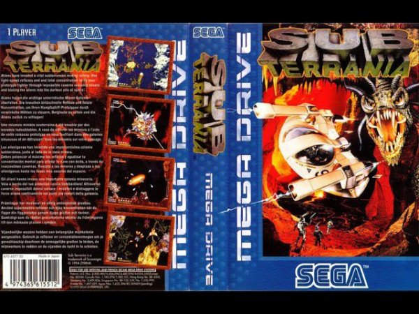 Sub terrania (sega) - complete - (пройден)