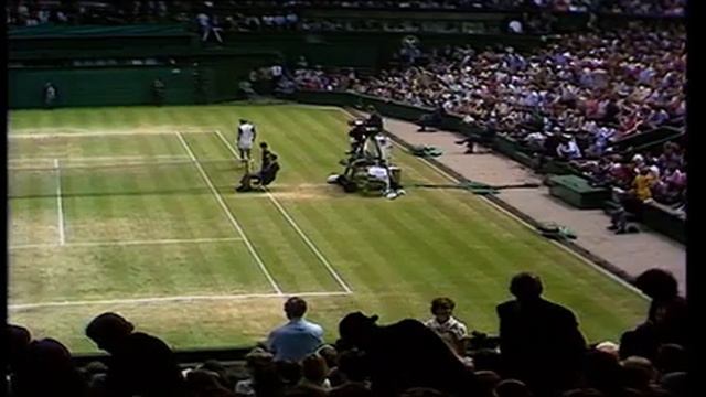 Wimbledon 1980 QF Jimmy Connors V Roscoe Tanner (part 2)