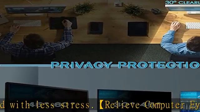 Dabernur 27 Inch Computer Privacy Screen Filter for 16:9 Widescreen Monitor - Removable Privacy Shi смотреть онлайн