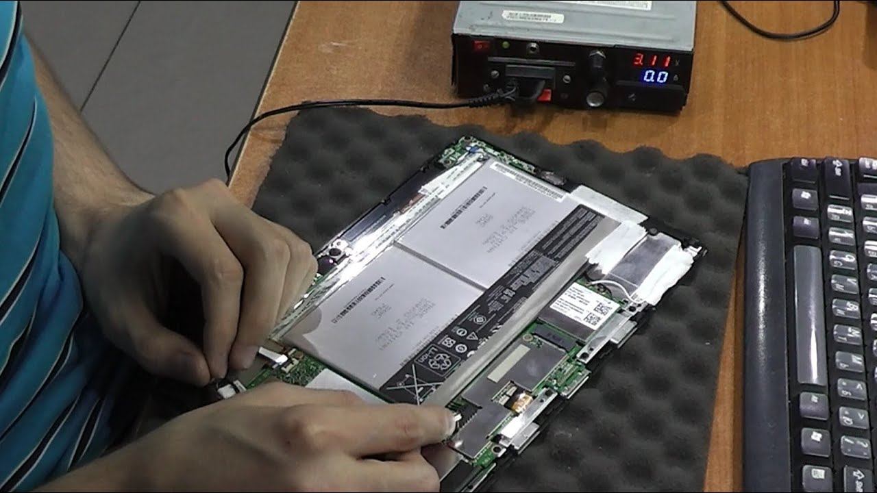 Не включается / Не заряжается. Планшет ASUS Transformer Book T100T смотреть онлайн