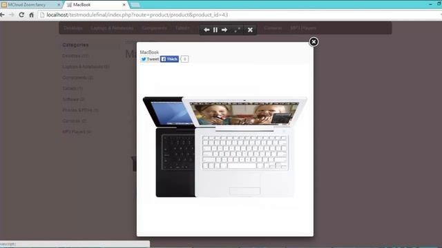 Opencart Module Cloudzoom and FancyBox смотреть онлайн