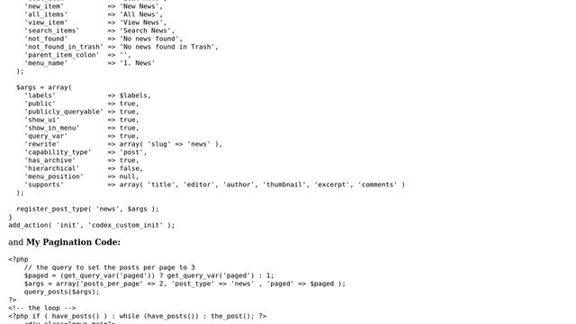 Wordpress: Wordpress getting problem with pagination смотреть онлайн