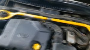 Установка распорки передних стоек и экрана двигателя на ВАЗ 2114