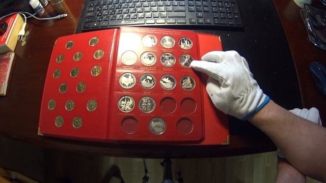 Обзор коллекции Юбилейных монет России смотреть онлайн