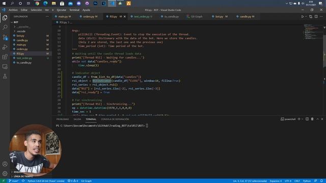 TRADING BOT RSI CON PYTHON Y METATRADER 5!!! смотреть онлайн