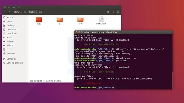 Curso de Git y Github - 4 Stage y Logs смотреть онлайн