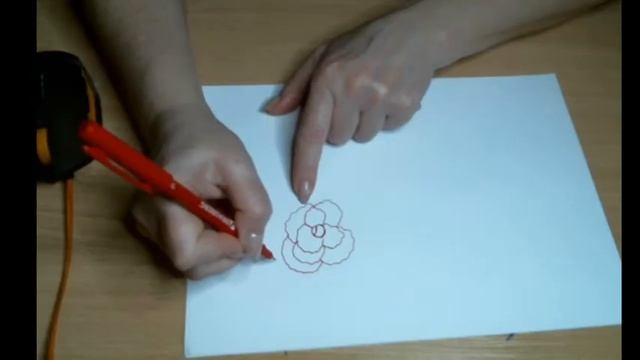 Женственность. Цветок Души. #Нейрографика с #Татьяной_Алпатовой