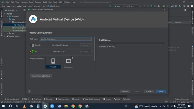 2. Changing kotlin to java in android and downloading an emulator смотреть онлайн