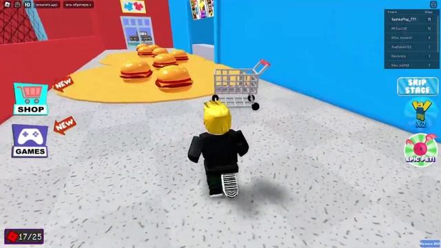 БЕЗУМНЫЙ ПОБЕГ! КАК ВЫБРАТЬСЯ ИЗ СУПЕРМАРКЕТА МИСТЕРА ЯММИ В ROBLOX? смотреть онлайн