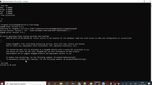Beginners Tutorial on MongoDB | Create DataBase, COllection, Documents & Insert, Find Query - 2 смотреть онлайн