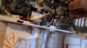 Ремонт газовой колонки (шток подачи воды)