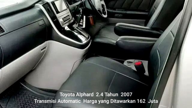 Info Harga Mobil Bekas Toyota Alphard 2005 - 2010 смотреть онлайн