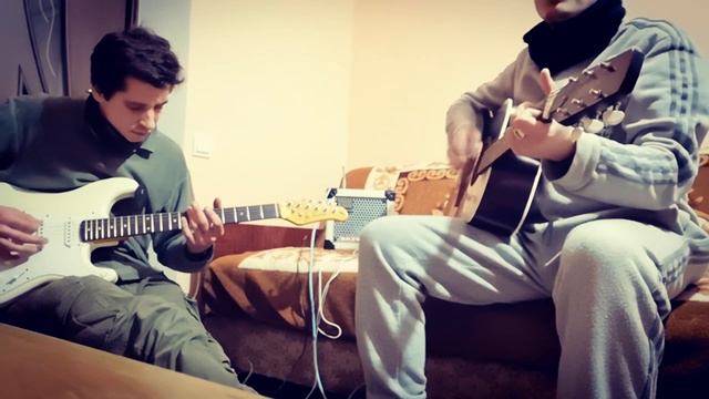 Кино "Пачка сигарет" (кавер в 2 гитары) смотреть онлайн