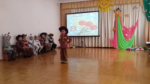 МБДОУ ЦРР д/с 95 Владикавказ-8 марта - стихотворение для любимой мамы смотреть онлайн