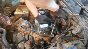 ЗАМЕНА ПРОКЛАДКИ ГБЦ VOLKSWAGEN PASSAT B3 1.8б. ВИДЕО