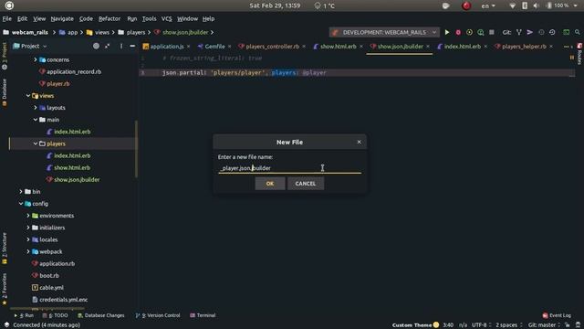 5.Ruby on Rails 6.* - Lesson 5. Players Controller. Endpoints index, show, create. смотреть онлайн