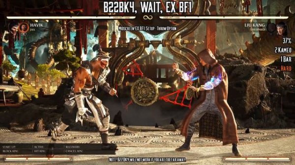 Mortal Kombat 1 Havik Jax Combo + Setups Guide (73% Damage)