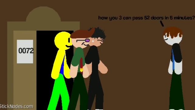 Doors( stick nodes roblox animation part 3) смотреть онлайн