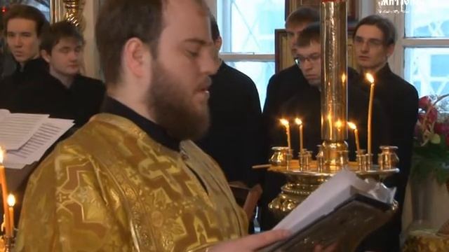 В день памяти трех святителей в храме Казанской духовной семинарии по традиции была совершена Литур смотреть онлайн