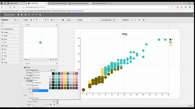 How to create Custom Visual for Power BI using Charticulator смотреть онлайн