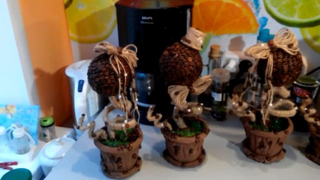 топиарий из кофе смотреть онлайн