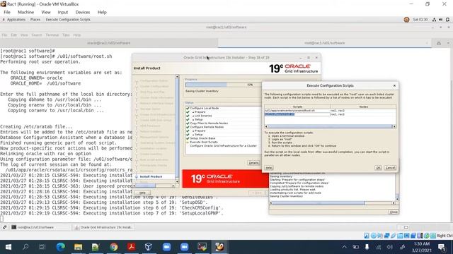 Oracle 19c grid installation on Linux || Oracle 19c tutorial смотреть онлайн