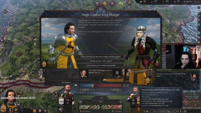Robert'ın(?) İsyanı Multisi || Crusader Kings 3 - A Game Of Thrones Mod смотреть онлайн