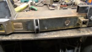 Задний силовой бампер на УАЗ Патриот - создание