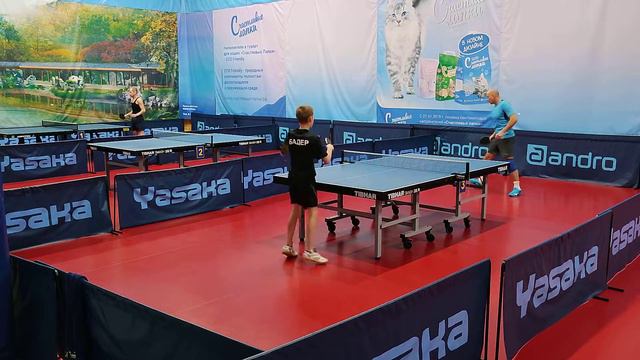 Ивахнов А. - Бадер И. КОВЧЕГ 05.11.22 турнир по настольному теннису