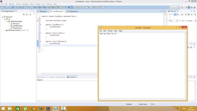 How To Create a Lockable Door in Java смотреть онлайн