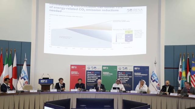 1st IEF-IRENA Seminar on Renewable and Clean Energy Technology Outlooks Highlights смотреть онлайн