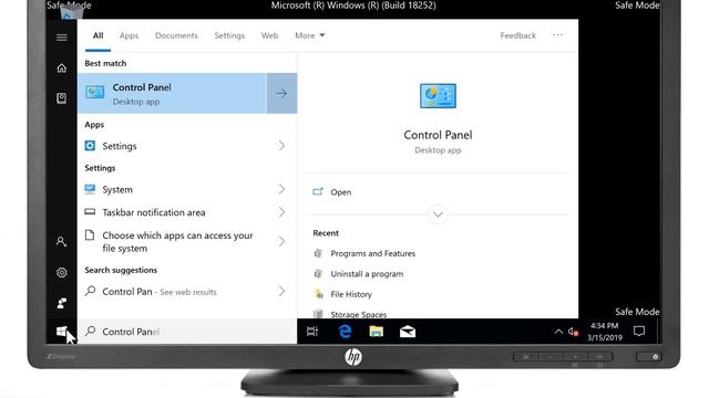 Uninstall Software in Windows 10 Safe Mode | HP Computers | HP Support смотреть онлайн