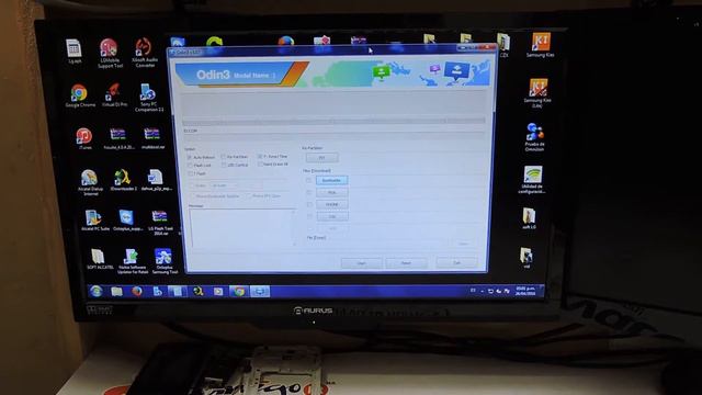 Galaxy Ace4 Poner en modo descarga - odin - download смотреть онлайн